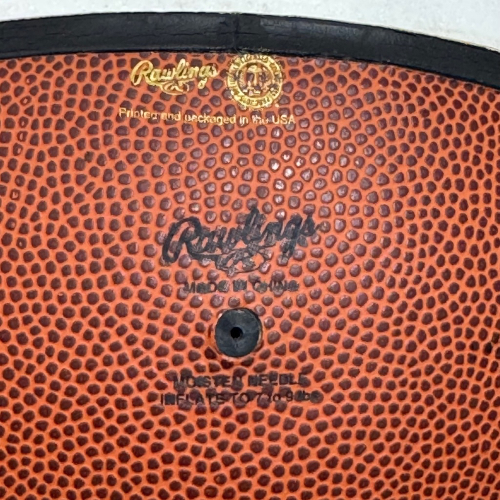 Rawlings Florida Gators Uncle Dave #66 Signed Logo Basketball - Picture 3 of 7